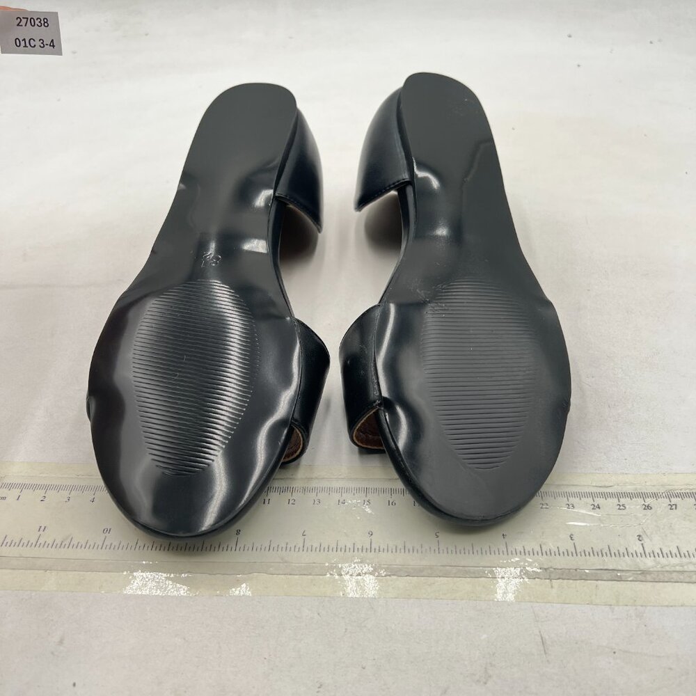 YDN Black Open-Toe Sandals - Picture 7 of 10